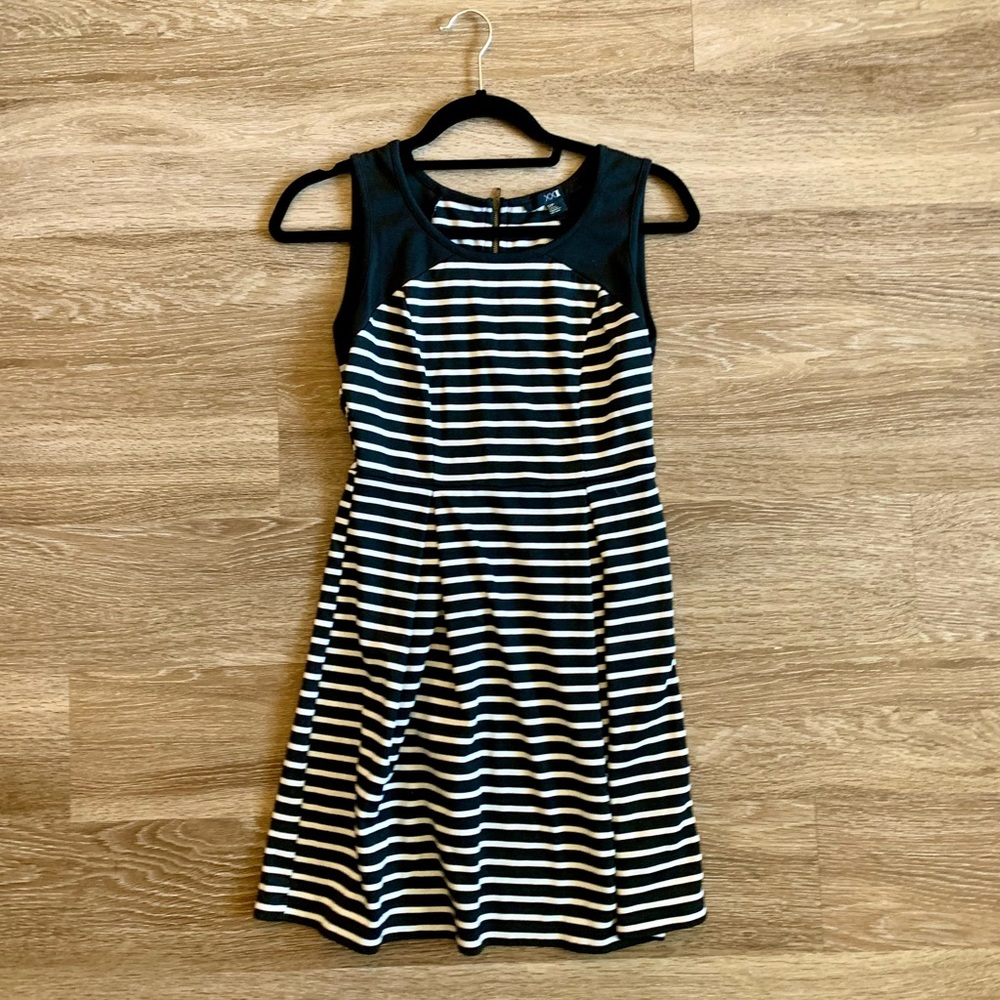 Black & white striped Forever 21 dress
